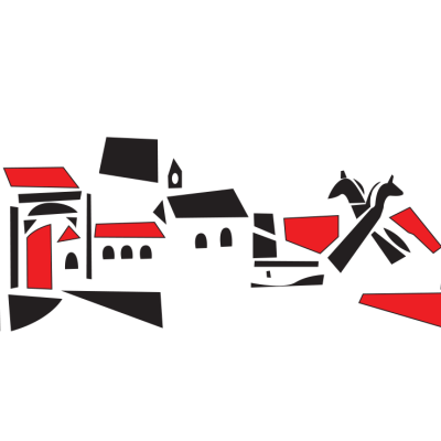 Historische Skyline von Waltrop, erstellt vom Künstler Paul Reding