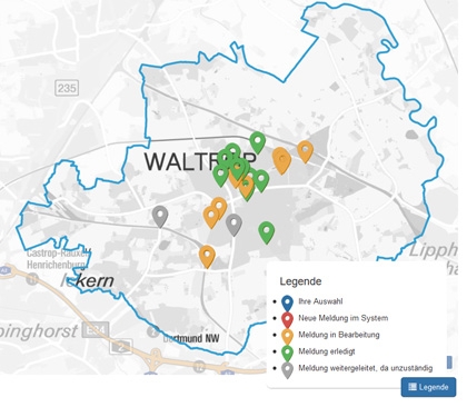 Anliegenmanagement Waltrop