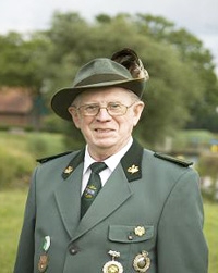 Karl Tüllmann in Schützen-Uniform