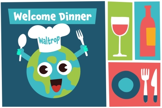 Designbanner: Welcome Dinner