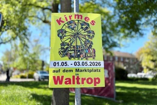 Ankündigungsplakat Kirmes 2026