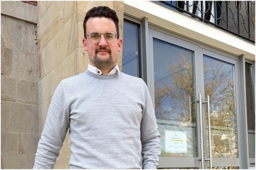 Auf dem Bild: Waltrops Citymanager Tim Pieper