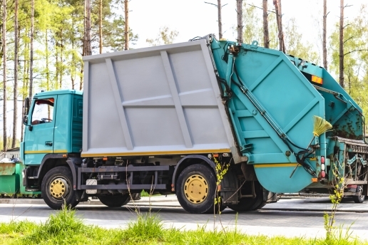 Lastwagen der Müllabfuhr