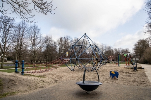Moselbachpark im Sommer