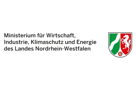 Logo: NRW-Landesminsterium für Wirtschaft, Industie, Klimaschutz und Energie