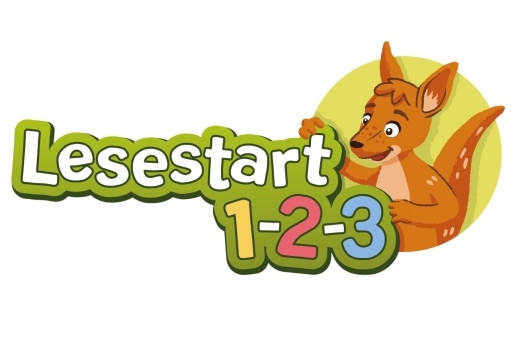 Logo der Aktion "Lesestart 1-2-3"