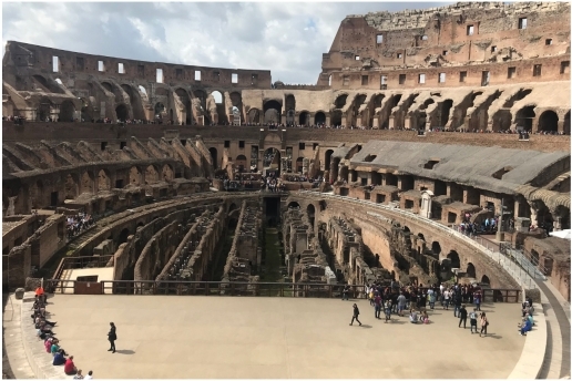 Auf dem Bild: Das Kollosseum in Rom