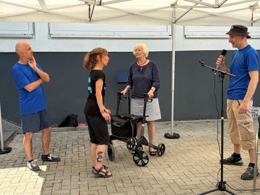Eindrücke von "Mach mit - Der Tag des Ehrenamtes" im und am 3. Ort / Haus der Bildung, Begegnung und Kultur