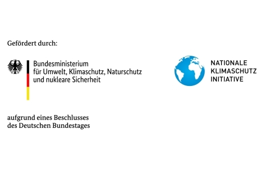 Förderhinweis: gefördert durch das Bundesministerium für Umwelt, Klimaschutz, Naturschutz und nukleare Sicherheit im Rahmen der Nationalen Klimaschutzinitiative